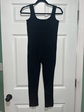 Black Sleeveless Jumpsuit Bodysuit